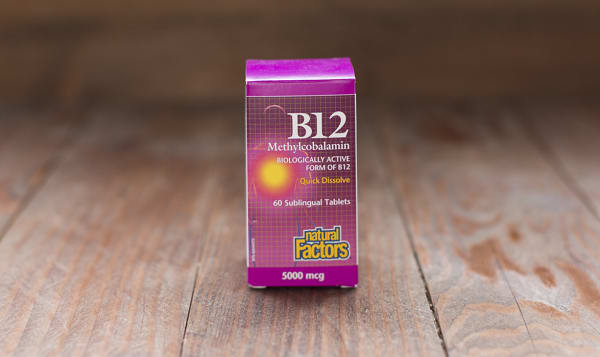 Vitamin B12 Methylcobalamin 5000mcg