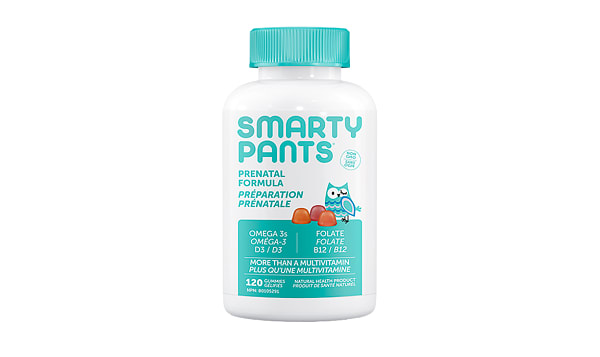 SmartyPants Vitamins Organic Prenatal Gummy Multivitamins