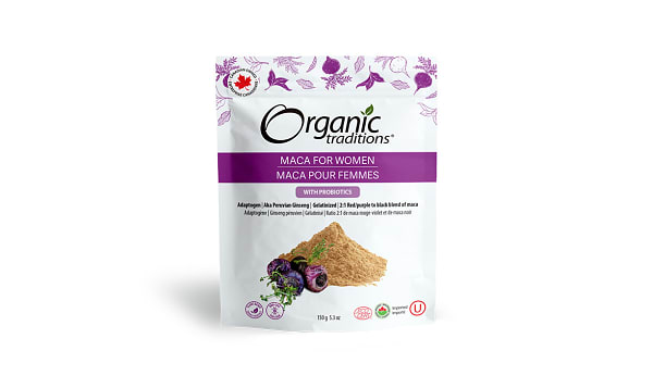 Organic Maca Women's Powder with Probiotics