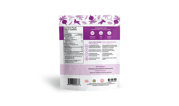 Organic Maca Women's Powder with Probiotics