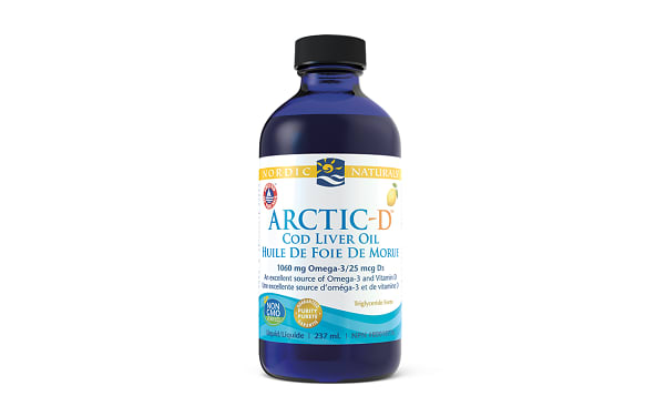 Arctic-D Cod Liver Oil, Lemon