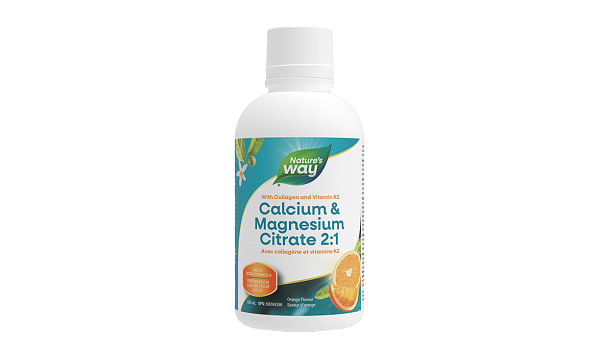 Liquid Calcium + Magnesium Citrate - Orange