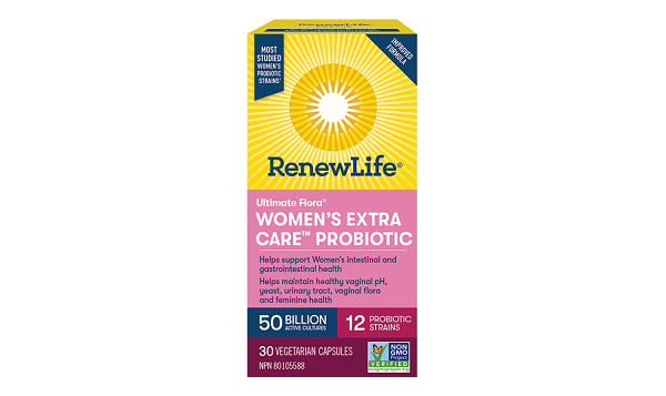 Ultimate Flora Women's Extra Care Probiotic 50 Billion