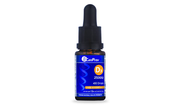 Liquid Vitamin D3 2500IU Drops