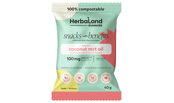 Coconut MCT Oil Gummies - Strawberry Coconut