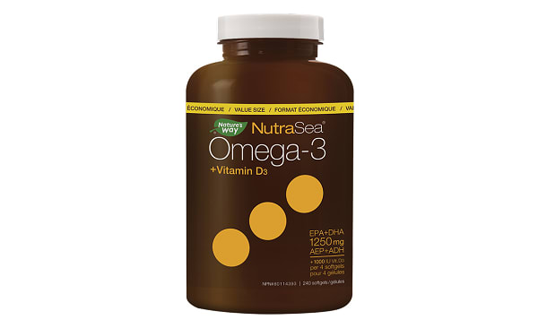 Omega 3  + Vitamin D - Lemon