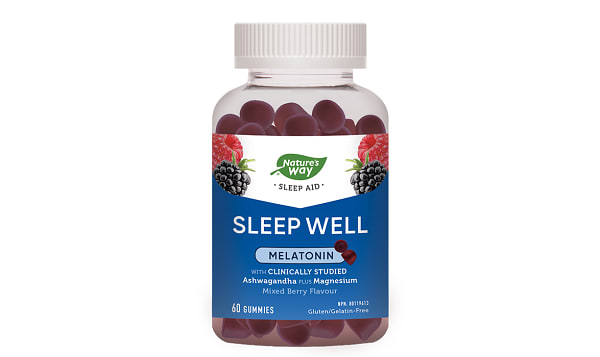 Sleep Well Gummies with Melatonin 2.5mg