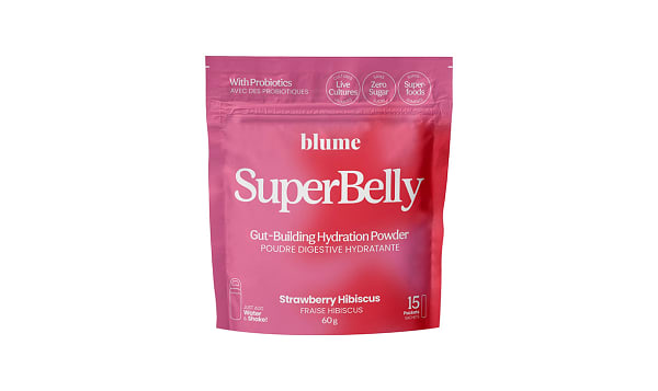 SuperBelly Hydration Powder - Strawberry Hibiscus