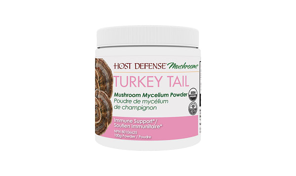 Host Defense Organic Turkey Tail Mushroom Mycelium Powder 100 g Shop at Spud Spud