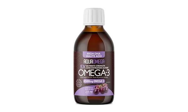 Omega 3 - 5X Ultimate Strength High DHA - Grape