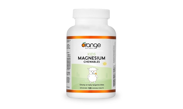 Kids Magnesium Chewable Tangerine