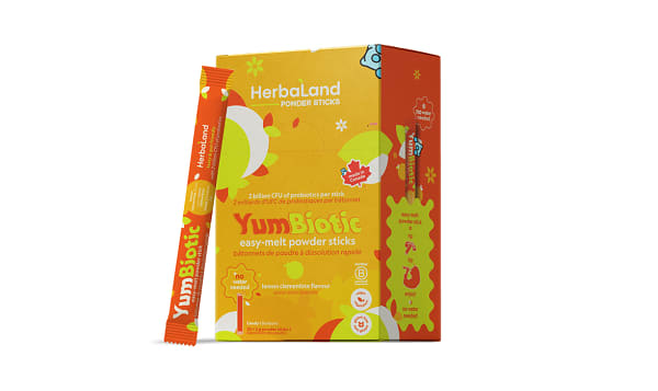 YumBiotic Powder Sticks - Lemon Clementine