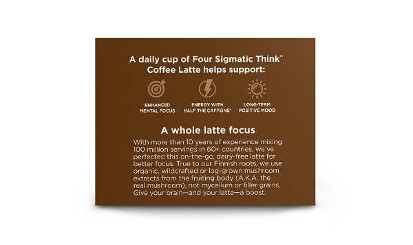 Organic Coffee Latte Mix - THINK With Lion's Mane