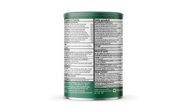 Organic Mushroom Blend Mix, Powder Canister