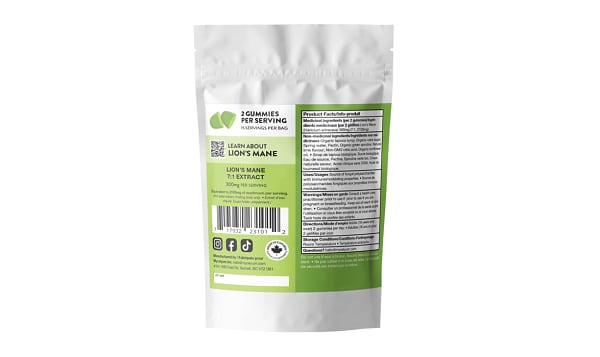 FOCUS Lion's Mane Gummies - Lime