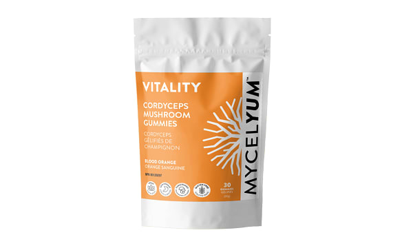 VITALITY Cordyceps Gummies - Orange