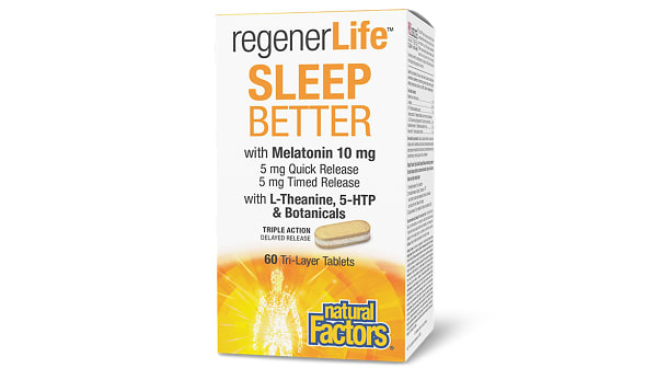 RegenerLife Sleep Better Melatonin 10mg