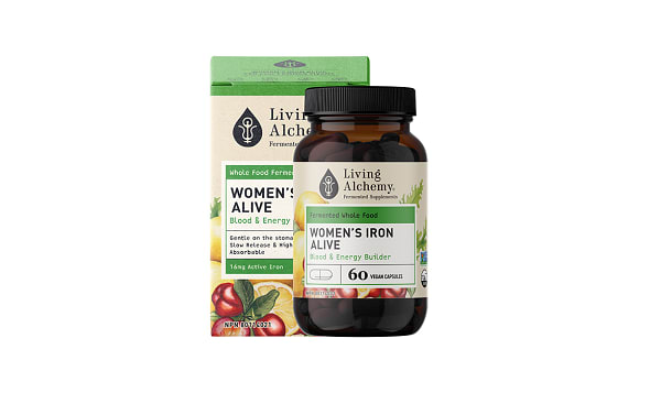 Organic Women's Iron Alive 16mg: Blood & Energy Builder