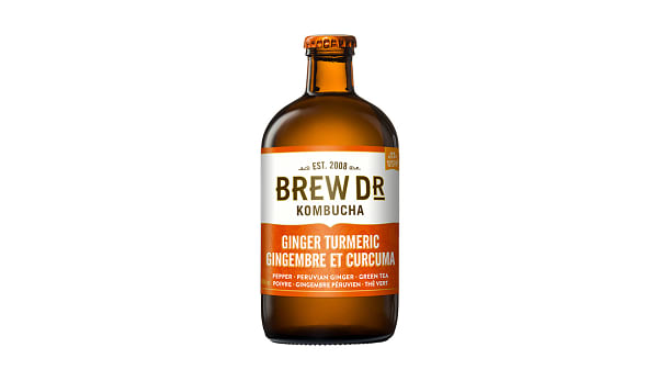 Organic Ginger & Turmeric Kombucha