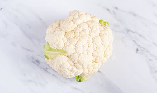 Local Organic Cauliflower- Code#: PR100071LCO