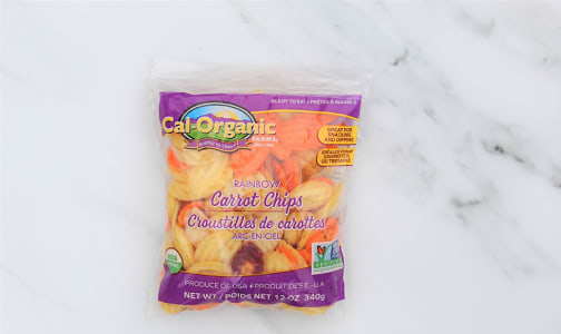 Organic Carrots, Rainbow Chips 12oz- Code#: PR217225NCO