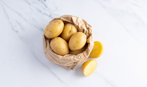 Local Organic Potatoes, Yellow- Code#: PR100238LPO