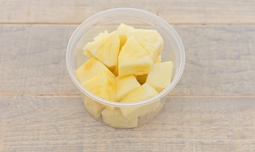 Organic Pineapple, Chunks, Fresh Cut, Large- Code#: PR147848NCO