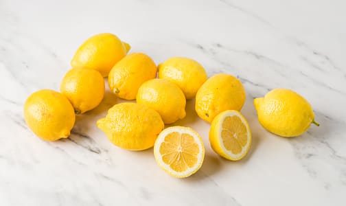 Organic Lemons, Bagged - 2lb- Code#: PR100942NPO