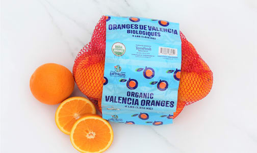 Organic Oranges, Bagged Valencia- Code#: PR100945NPO