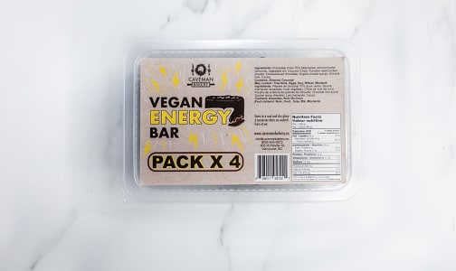 4Pk Vegan Energy Bar (Frozen)- Code#: DE0284