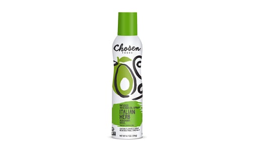 Infused Avo Oil Spray, Italian Herb- Code#: SA1244