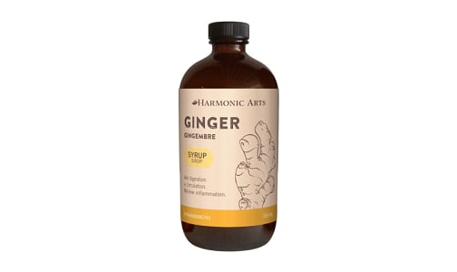 Organic Ginger Syrup- Code#: VT1154