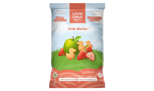 Organic Apple Strawberry Love Ducks- Code#: BB097