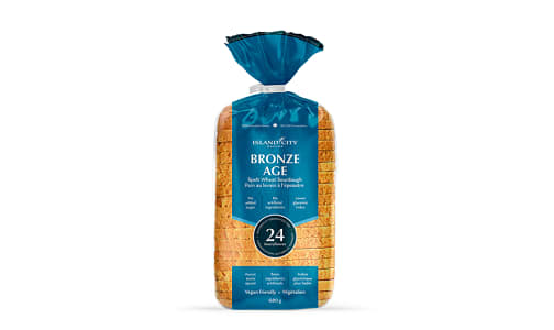 Bronze Age - Spelt Wheat Sliced Sourdough Loaf- Code#: BR0611