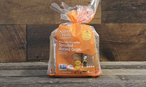 Sprouted Ancient Grain Hot Dog Buns (Frozen)- Code#: BR8000
