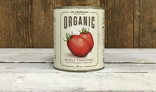 Organic Whole Tomatoes- Code#: BU0050