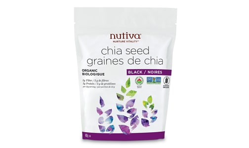 Organic Black Chia Seeds- Code#: BU0522