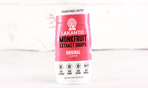 Liquid Monkfruit Sweetener - Original- Code#: BU0621