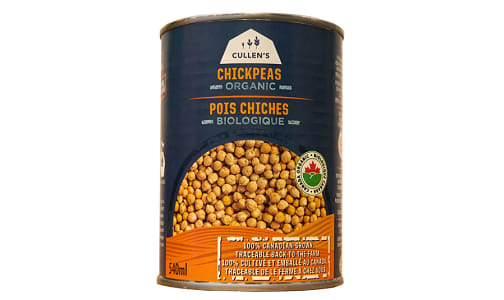 Organic Organic Canned Chickpeas- Code#: BU0752