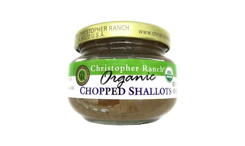 Organic Chopped Shallots- Code#: BU0787
