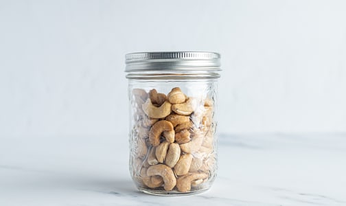 Organic Cashews (Roasted) - Reusable/Returnable Container- Code#: BU0993