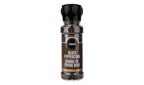 Black Peppercorns - Grinder- Code#: BU1005