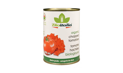 Organic Chopped Tomatoes- Code#: BU1323