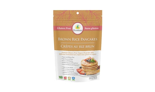 Organic Brown Rice Pancake - Vegan & GF- Code#: BU1342