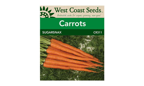  Sugarsnax  Carrot Seeds- Code#: BU1796