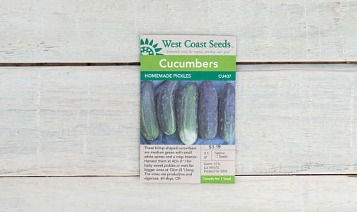 Pickling Cucumber Seeds- Code#: BU1799