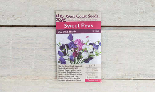 Old Spice Blend  Sweet Pea Seeds- Code#: BU1810