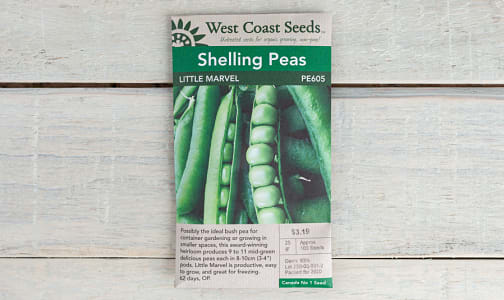  Little Marvel  Pea Seeds (OP)- Code#: BU1866