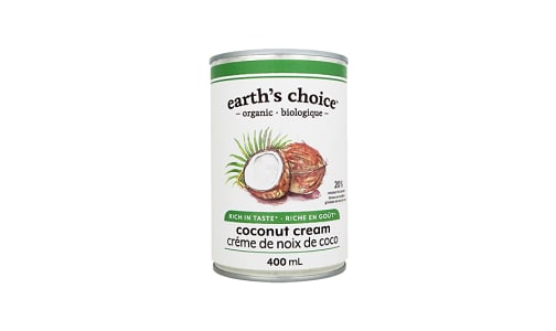 Organic Coconut Cream- Code#: BU3023