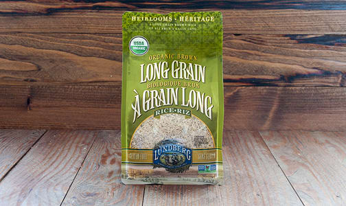 Organic Rice, Long Grain Brown- Code#: BU3350